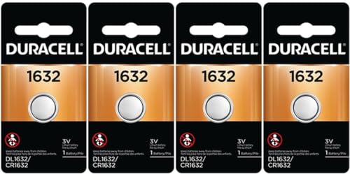 2 X 4 Pcs Lithium Battery ECR1632 CR1632 DL 1632 3V Batteries