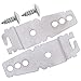 BlueStars 8269145 Premium Dishwasher Undercounter Mounting Bracket - Compatible with for KitchenAid Whirlpool Kenmore Maytag Amana Dishwashers - Includes Screws - Pack of 2