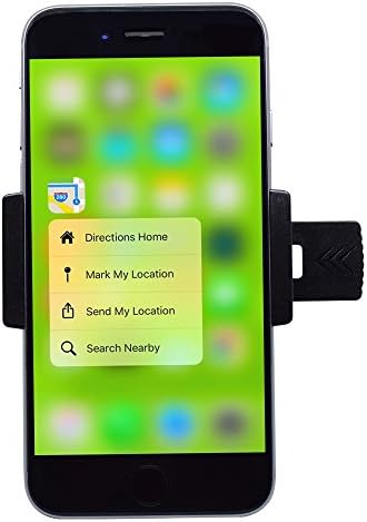 Car Mount, Teslan Air Vent Car Phone Holder for Smartphones, Clamp-N-Grip One-Handed Operation Phone Mount, Universal Car Mount Cell Phone Holder Cradle Vent Mount (Black Non-Magnetic)