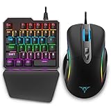 Wired Gaming Keyboard and Mouse Adapter Converter for Xbox One / PS4 / Switch / PS3 / PC, IFYOO KMAX1 Pro Keypad and Mouse Combo Set for Game Consoles and Computer/Laptop