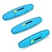 21K Sports Tennis Vibration Dampener- Set of 3-Tennis Shock Absorber for Strings- Best for Tennis Racket, Premium Durable & Long-Lasting- Great for Tennis Players (Green) (Light Blue)