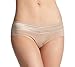 Warner's Women's No Pinching No Problems Dig-Free Comfort Waist Cotton Hipster RU1091P, Toasted Almond, Large