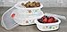 Corelle Coordinates by Reston Lloyd 6-Piece Microwave Cookware, Steamer and Storage Set, Happy Days