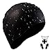 i-Summer Lightweight, Non-Toxic, Flexible and Resilient Silicone Swimming Cap Suitable for All Ages and All Hair Lengths