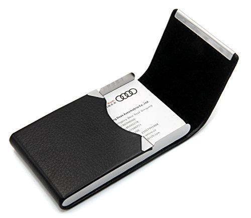 Bussiness name card case / slim credit id card holder with magnet…