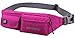 WATERFLY Fanny Pack Slim Soft Polyester Water Resistant Waist Bag Pack for Man Women Carrying iPhone 8 Samsung S6