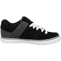Osiris Men's Tron Vulc Skate Shoe,Black/Grey/Rider