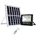 60W Solar Flood Light Outdoor Dusk to Dawn Super Bright 2970 Lumens with Remote Yard Garden Gutter Pathway Area