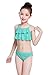 SHEKINI Girls Swimwear Flounce Crochet Two Piece Bikini Bathing Suits
