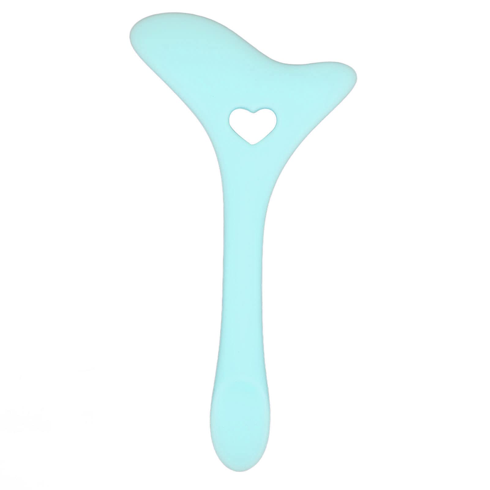 Wing Eyeliner Stencils,Silicone Eyeliner Eyeshadow Stencils Tail Spoon Flexible Eyebrow Pencil Stencil Eyeliners Template for Makeup(Blue)