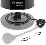 Bosch DesignLine Kettle 1.7 L 3000W Stainless Steel Black view 8