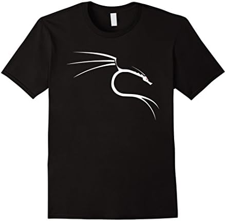 Mens Kali Linux Dragon T-Shirt Medium Black