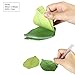 2 Pads Leaf Sticky Memo Notes,Interesting Self-Sticky Memo Notes Scratch Pads,for Book Marking,Gift-Card,Hand Making,Green Leaf Color