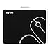 Mouse Pad, Jelly Comb Gaming Mouse Pad / Mat with Non-Slip Rubber Base, Stitched Edges - Black