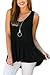 HOTAPEI Women's Summer Sleeveless Floral Print Tank Top