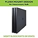 HIDEit 4P PS4 Pro Wall Mount and (2) Controller Wall Mounts (PlayStation 4 Pro Bundle) – HIDEit Behind the TV or DISPLAYit – Made in the USA and Trusted Worldwide Since 2009thumb 4