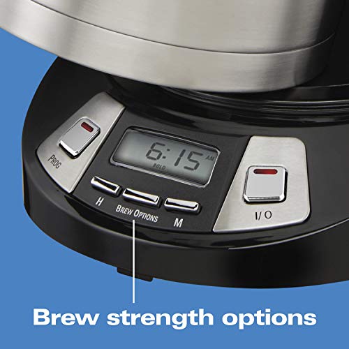 Hamilton Beach 8 Cup Programmable Coffee Maker with Thermal Carafe