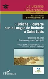 Brèche ouverte sur la Langue de Barbarie à Saint-Louis