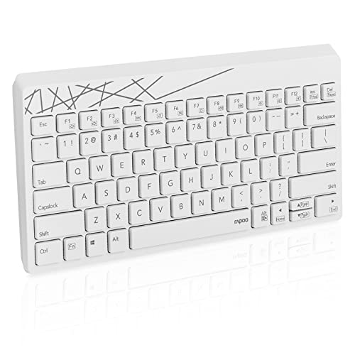 Rapoo 2.4G Small Wireless Keyboard Ergonomic