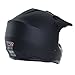 IV2 Youth/Kid Size Matte Black High Performance Motocross, ATV, Dirt Bike Helmet [DOT] - Large