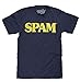 SPAM Licensed T-Shirt-large Navy Heather
