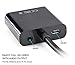 Superwang Mini DisplayPort Thunderbolt HDMI To VGA Hdmi Adapter, Matte black