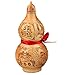 YuanKanJu BFlowerYan Feng Shui Peach Wood Mahogany 10.5cm Wu Lou/hu Lu Zhao CAI Jin Bao Bring in Wealth and Treasure