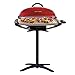 George Foreman GFO201RX Indoor/Outdoor Electric Grill, Red