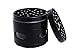 Large Spice Tobacco Herb Weed Grinder - Four Piece with Pollen Catcher - 2.5 Inches - Premium Grade Aluminum(BLACK)