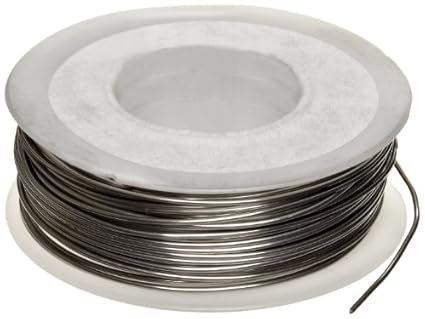 Nickel Chromium Resistance Wire, Bright, 18 AWG, 0.0403" Diameter ...