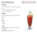 MASTER OF MIXES Classic Bloody Mary Drink Mix, Ready to Use, 1.75 Liter Bottle (59.2 Fl Oz), Individually Boxed