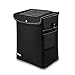 ROYAMY Car Trash Can with Lid,Car Trash Bag Hanging with Storage Pockets-Collapsible and Portable Car Garbage Can-100% Leak-Proof Vinyl Inside Lining (2.65 gal)