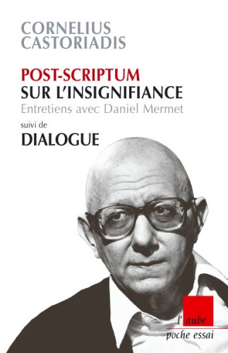 Post-scriptum sur l'insignifiance