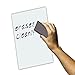 Houseables Dry Erase Sheets, 10 Pack, White Board Vinyl Stickers, 8.5