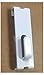 Only Hangers Gridwall Utility Hook for Grid Panel Display - Picture Notch - Box of 25 Pieces - White