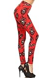 Print Leggings Peacock Temptress (R766-PLUS)