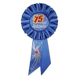 Beistle RS145 75 and Splendid Rosette, 3-1/4-Inch by 6-1/2-Inch