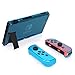 Dockable Case Compatible with Nintendo Switch, FYOUNG Protective Accessories Cover Case Compatible with Nintendo Switch and Nintendo Switch Joy-Con with Thumbstick Caps – Bluethumb 3