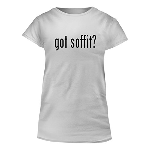 got soffit? – Junior Cut Women’s T-Shirt, White, X-Large