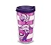 Tervis Disney - Alice In Wonderland Cheshire Cat Insulated Tumbler with Wrap and Royal Purple Lid, 16 oz, Clear