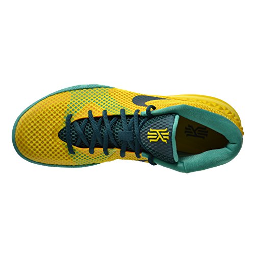 Nike Kyrie Letterman Mens Basketball Shoes Tour Yellow Teal