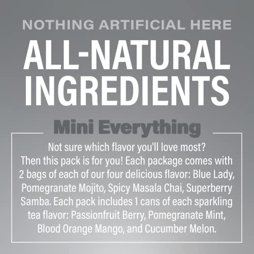 Zest 120150mg High Caffeine Energy Blends Everything Sampler Pack