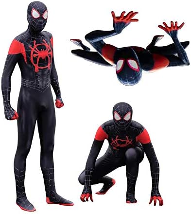 2018 New Iron Homecoming Spiderman Costume 3D Print Iron Spider-man Cosplay Suit (XXXL)