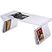 HOMCOM 38 in. Modern Acrylic Coffee Table