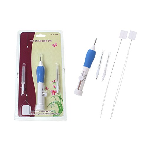 Pepperlonely brand 1 set blue abs three sized embroidery stiching…