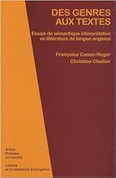 Des genres aux textes
