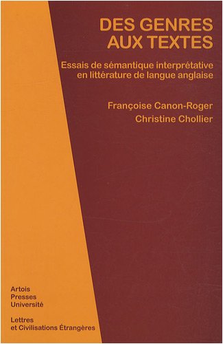 Des genres aux textes