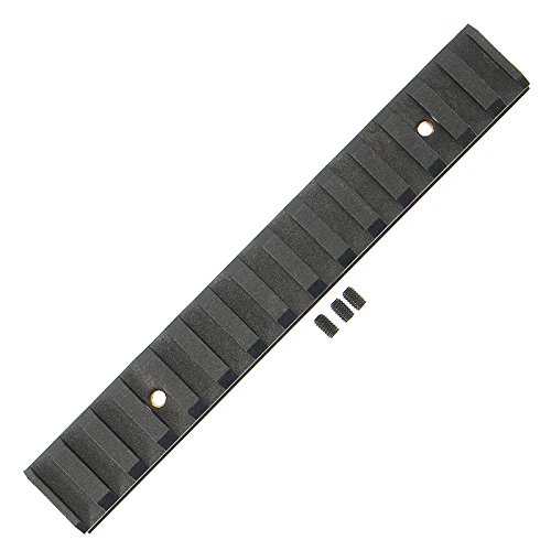 HITSAN WORKER Toy Plastic Picatinny Weaver Top Rail Slot Toys For Nerf Replacement Accessory 16cm One Piece