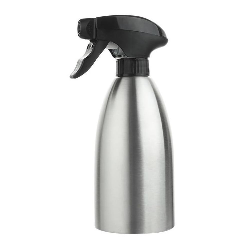 Photo 1 of Stainless Steel Olive Oil Sprayer Bottle, 17 Oz/500ml Sauce Vinegar Sprayer Dispenser, Water Sprayer Bottle,Kitchenware Tools for Cooking, Frying, BBQ and Grilling