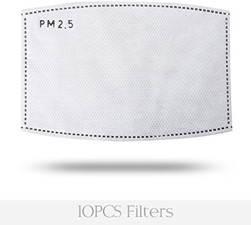 Mouth Mask Filter For Men And Women (10 PCS Filters）